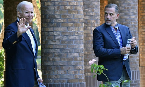 Will never pardon son Joe Biden