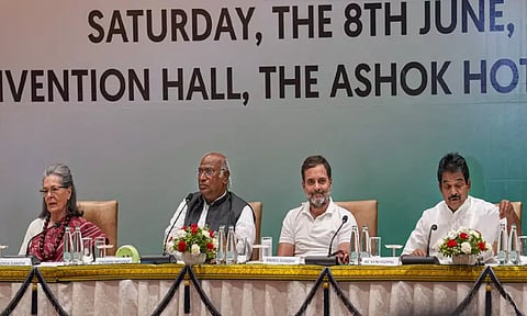 Congress Working Committee meeting