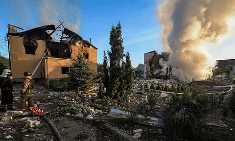 ரஷியா மீது உக்ரைன் நடத்திய டிரோன் தாக்குதலில் 27 பேர் பலி