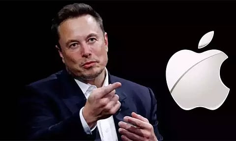 Elon Musk threatens to ban Apple devices