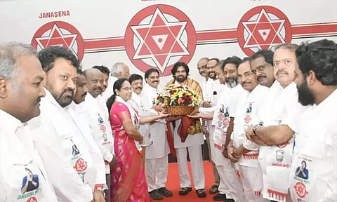 Pawan Kalyan elected as Janasena floor leader in Andhra Pradesh Assembly