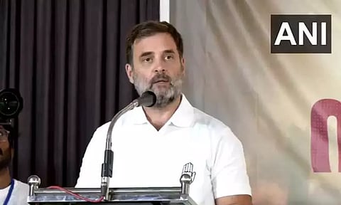 கேரளாவின் வயநாடு தொகுதியில் ராகுல் காந்தி பேரணி