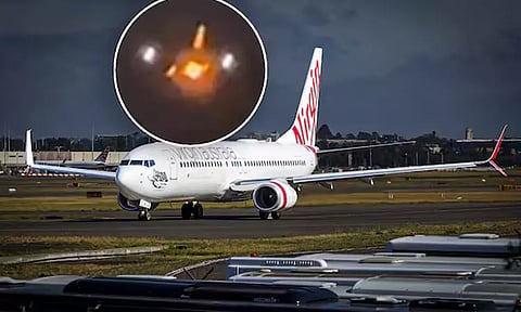 நடுவானில் விமானத்தில் பற்றிய தீயால் எஞ்சின் செயலிழப்பு - அவசர அவசரமாக தரையிறக்கம்