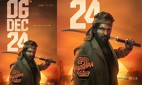 'புஷ்பா 2' படத்தின் வெளியீட்டு தேதி அறிவிப்பு