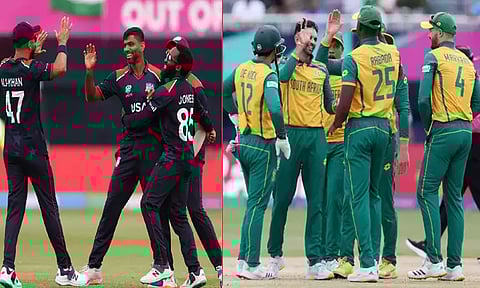 சூப்பர் 8 சுற்று: வெற்றியுடன் தொடங்க போகும் முதல் அணி எது..? தென் ஆப்பிரிக்கா - அமெரிக்கா நாளை மோதல்