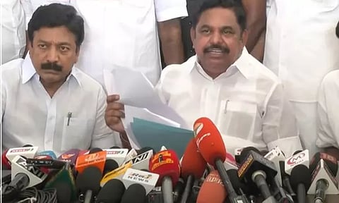 முதல் அமைச்சர் பதவி விலக வேண்டும் - எடப்பாடி பழனிசாமி வலியுறுத்தல்