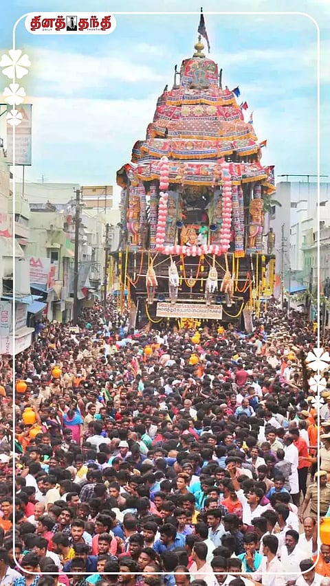 நெல்லையப்பர் கோவில் தேர் திருவிழா..