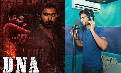 அதர்வா நடித்துள்ள 'டிஎன்ஏ' படத்தின் டப்பிங் பணிகள் தொடக்கம்