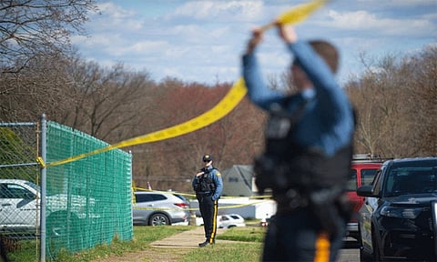 Shooting in America Andhra Pradesh man killed