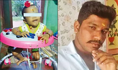 குடும்ப தகராறு: 9 மாத பெண் குழந்தையை நடுரோட்டில் வீசி கொன்ற தந்தை
