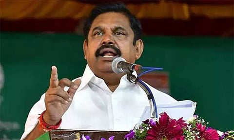 தமிழ்நாட்டின் அனுமதியின்றி பாலாற்றின் குறுக்கே தடுப்பணை கட்ட முயல்வது ஏற்புடையதல்ல - எடப்பாடி பழனிச்சாமி