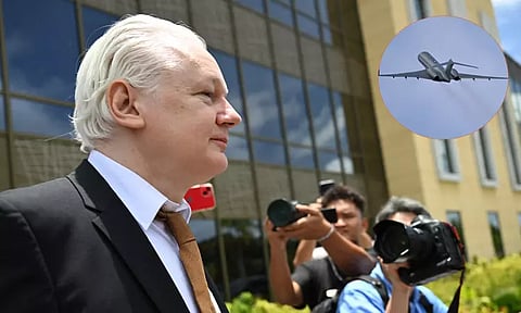 ஜூலியன் அசாஞ்சேவை விடுதலை செய்த அமெரிக்க கோர்ட்டு - பல ஆண்டு சட்டப்போராட்டம் முடிவு