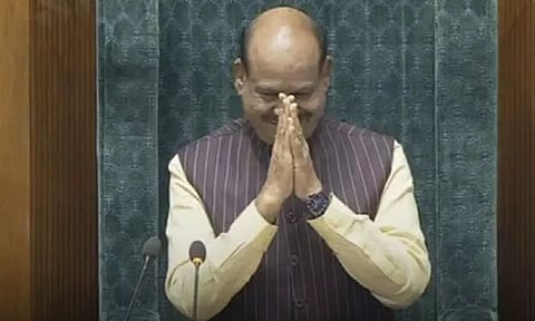 மக்களவை சபாநாயகராக ஓம் பிர்லா மீண்டும் தேர்வு