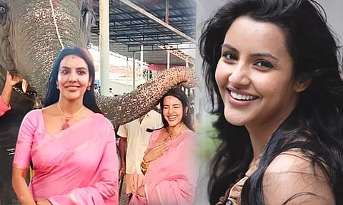 திருச்செந்தூர் முருகன் கோவிலில் சாமி தரிசனம் செய்த பிரியா ஆனந்த்