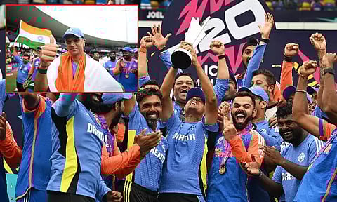 உலகக்கோப்பையுடன் விடைபெற்றார் தலைமை பயிற்சியாளர் ராகுல் டிராவிட்