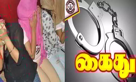 அழகு நிலையத்தில் விபசாரம்