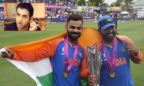 ஓய்வு பெறுவதற்கு இதை விட சிறந்த தருணம் கிடைக்க வாய்ப்பில்லை - கோலி, ரோகித் குறித்து கம்பீர் கருத்து