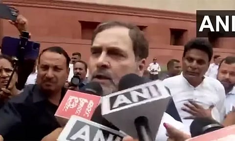 ராகுல்காந்தி பேட்டி