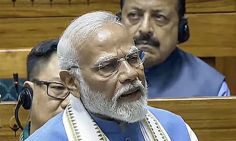 "ஒட்டுண்ணி காங்கிரஸ்..." - மக்களவையில் கடுமையாக விமர்சனம் செய்த பிரதமர் மோடி