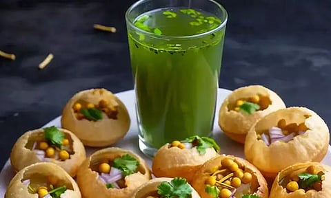 Eating pani puri can cause cancer