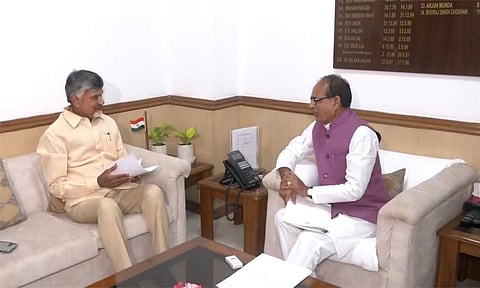 சந்திரபாபு நாயுடு முற்போக்கான முதல்-மந்திரி: சிவராஜ் சிங் சவுகான் புகழாரம்