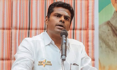 ராயப்பேட்டையில் மாற்றுப்பாதையில் மெட்ரோ ரெயில் பணிகளை தொடரவேண்டும்: அண்ணாமலை வலியுறுத்தல்