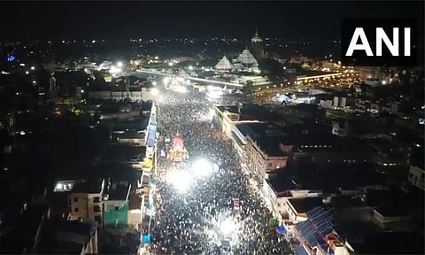 பூரி ஜெகநாதர் ரத யாத்திரை: கூட்டத்தில் மூச்சுத் திணறல் ஏற்பட்டு ஒருவர் உயிரிழப்பு