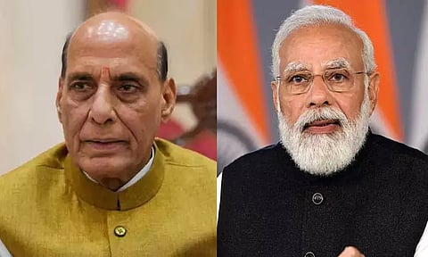 ராஜ்நாத் சிங்கிற்கு பிரதமர் மோடி பிறந்தநாள் வாழ்த்து