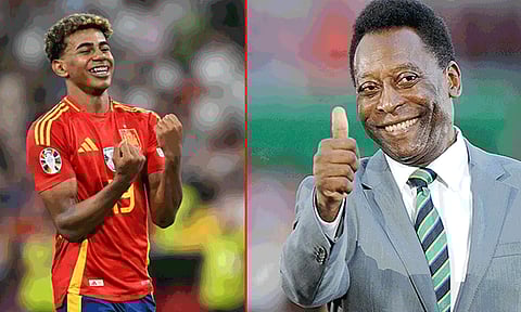 கால்பந்து: ஜாம்பவான் பீலேவின் சாதனையை தகர்த்த 16 வயது ஸ்பெயின் வீரர்