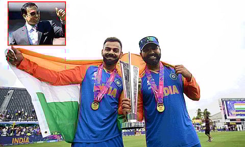 விராட் கோலி மற்றும் ரோகித் செய்த செயல் நெஞ்சை தொடும் விதமாக அமைந்தது - வி.வி.எஸ்.லட்சுமணன்