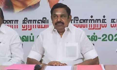 சசிகலா, ஓபிஎஸ்க்கு எந்த காலத்திலும் அதிமுகவில் இடமில்லை - எடப்பாடி பழனிசாமி