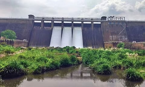 கார் பருவ சாகுபடிக்காக மணிமுத்தாறு அணையில் இருந்து தண்ணீர் திறப்பு