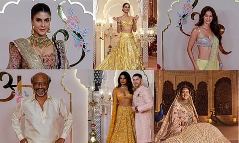 ஆனந்த் அம்பானி - ராதிகா மெர்ச்சென்ட் திருமண நிகழ்ச்சியில் பங்கேற்ற பிரபலங்கள்; புகைப்பட தொகுப்பு