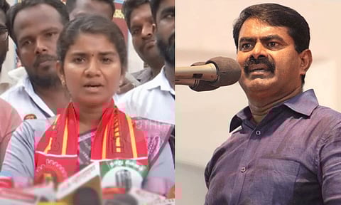 "நடந்தது தேர்தல் அல்ல.. தி.மு.க. எடுத்த ஏலம்.. " - நாம் தமிழர் கட்சி வேட்பாளர் அபிநயா