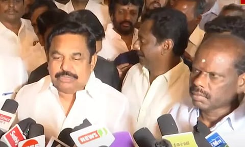 விக்கிரவாண்டி இடைத்தேர்தலில் பண பலம், அதிகார பலத்தில் திமுக வென்றுள்ளது: எடப்பாடி பழனிசாமி