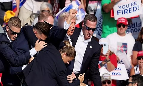 அமெரிக்கா: துப்பாக்கி சூட்டில் நடந்தது என்ன...? நினைவுகூர்ந்த டிரம்ப்