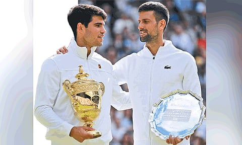 என்னை ஒரு சாம்பியனாக நான் இன்னும் நினைக்கவில்லை - அல்காரஸ்