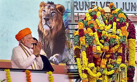 கல்வித்துறைக்கு காமராஜர் அளித்த பங்களிப்பு ஈடு இணையற்றது - பிரதமர் மோடி புகழாரம்