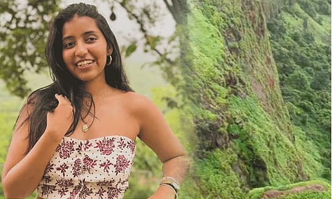 ஆபத்தை உணராமல் நீர்வீழ்ச்சி அருகே ரீல்ஸ் எடுத்த இளம்பெண்... அடுத்து நடந்த விபரீதம்