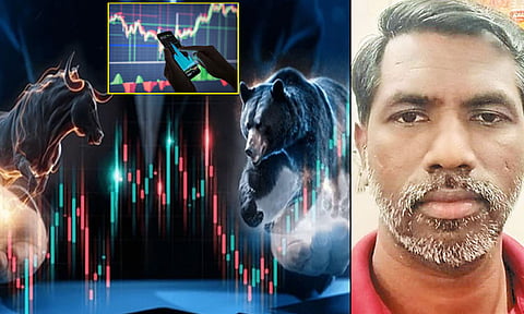 ஆன்லைன் டிரேடிங்கில் ரூ. 30 லட்சத்தை இழந்ததால் விரக்தி: சென்னை வியாபாரி தூக்குப்போட்டு தற்கொலை