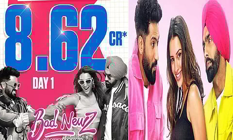 விக்கி கவுசலின் 'பேட் நியூஸ்' முதல் நாள் வசூல் எவ்வளவு தெரியுமா?