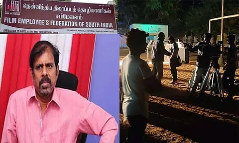 சென்னையில் 25-ம் தேதி சினிமா படப்பிடிப்புகள் ரத்து - பெப்சி அறிவிப்பு