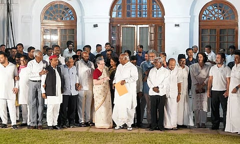 மத்திய பட்ஜெட்டுக்கு எதிர்ப்பு: இந்திய கூட்டணி எம்.பி.க்கள் இன்று போராட்டம்