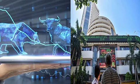 4-வது நாளாக சரிவை சந்தித்த பங்குச்சந்தைகள்