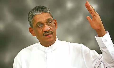 இலங்கை அதிபர் தேர்தலில் போட்டி: சரத் பொன்சேகா அறிவிப்பு