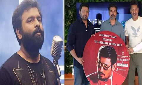 'அந்தகன்' பாடல் குறித்த சந்தோஷ் நாராயணன் பதிவால் சர்ச்சை