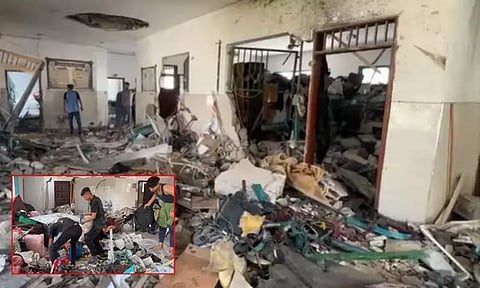 காசாவில் பள்ளி மீது இஸ்ரேல் தாக்குதல்; 30 பேர் பலி