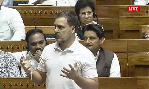 சக்கர வியூகம்போல் நாடு தாமரை வியூகத்தில் சிக்கியுள்ளது - ராகுல்காந்தி