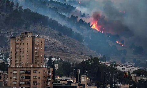 இஸ்ரேல் மீது அதிரடி ராக்கெட் தாக்குதல் நடத்திய ஹிஜ்புல்லா அமைப்பு