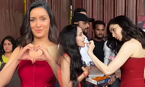 Stree 2: Shraddha Kapoor wins internet by savoring jalebi offered by fan